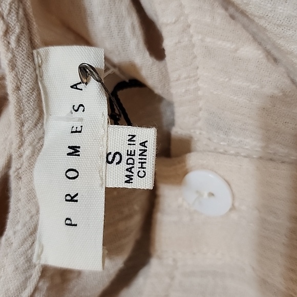 Promesa cream colored dress size S NWT - Picture 3 of 5